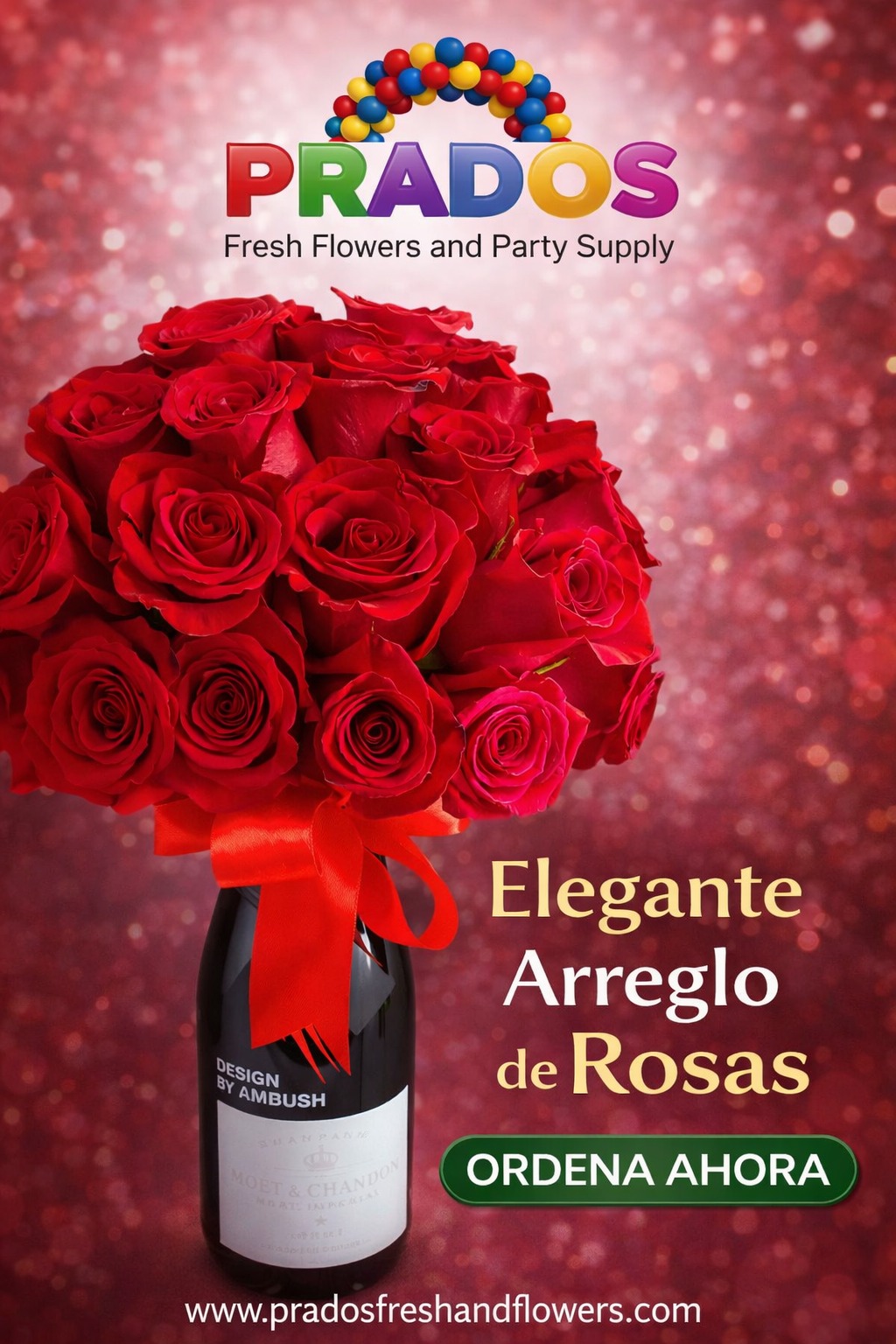 Ramos de Rosas Rojas